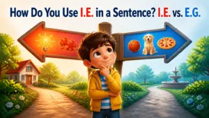 how do you use i e in a sentence i e vs e g 2