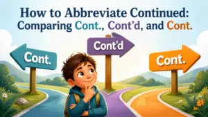 how do you abbreviate continued cont or contd