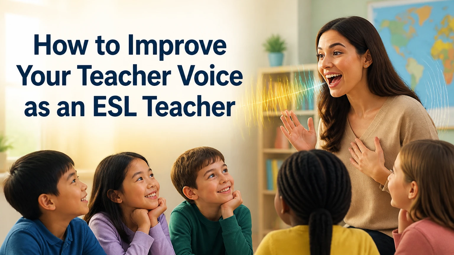 how to improve your teacher voice as an esl teacher