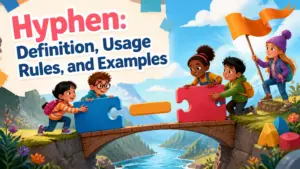 hyphen definition usage and examples