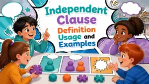 independent clause definition usage and examples 2