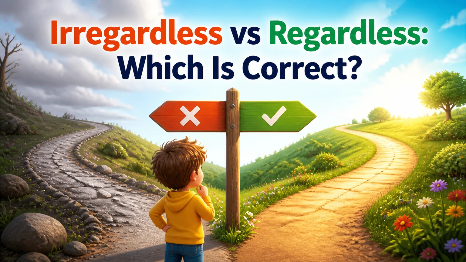 irregardless vs regardless which is correct 2