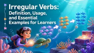 irregular verbs definition usage and examples