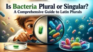 is bacteria plural or singular