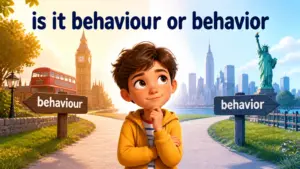 is it behaviour or behavior