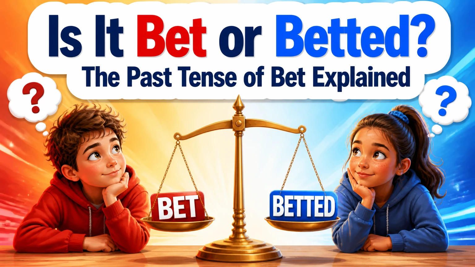 is it bet or betted whats the past tense of bet 2
