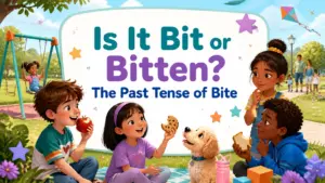 is it bit or bitten whats the past tense of bite 2