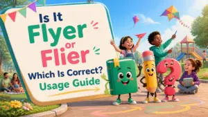 is it flyer or flier which is correct 2