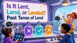 is it lent lend or lended whats the past tense of lend 2