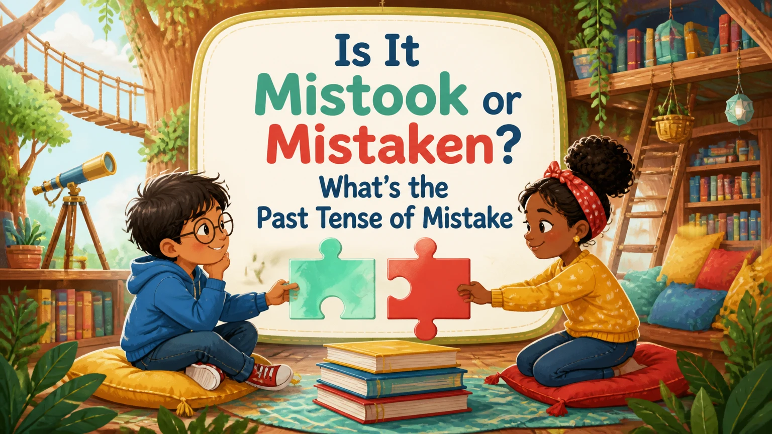 is it mistook or mistaken whats the past tense of mistake 2