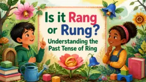 is it rang or rung whats the past tense of ring