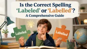 is the correct spelling labeled or labelled