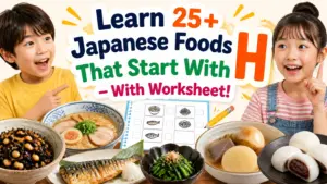 japanese foods that start with h