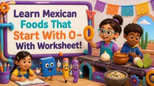 mexican foods that start with o
