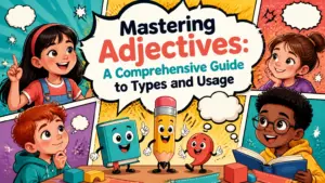 types of adjective definition usage and examples