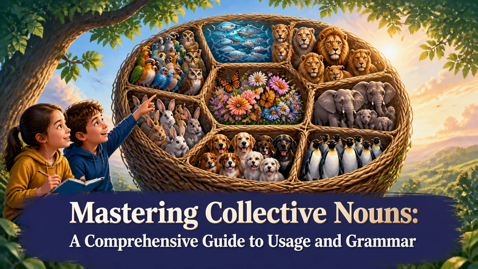collective noun definition usage and examples