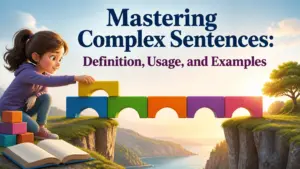 complex sentences definition usage and examples