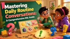 talking about daily routine esl practice conversations