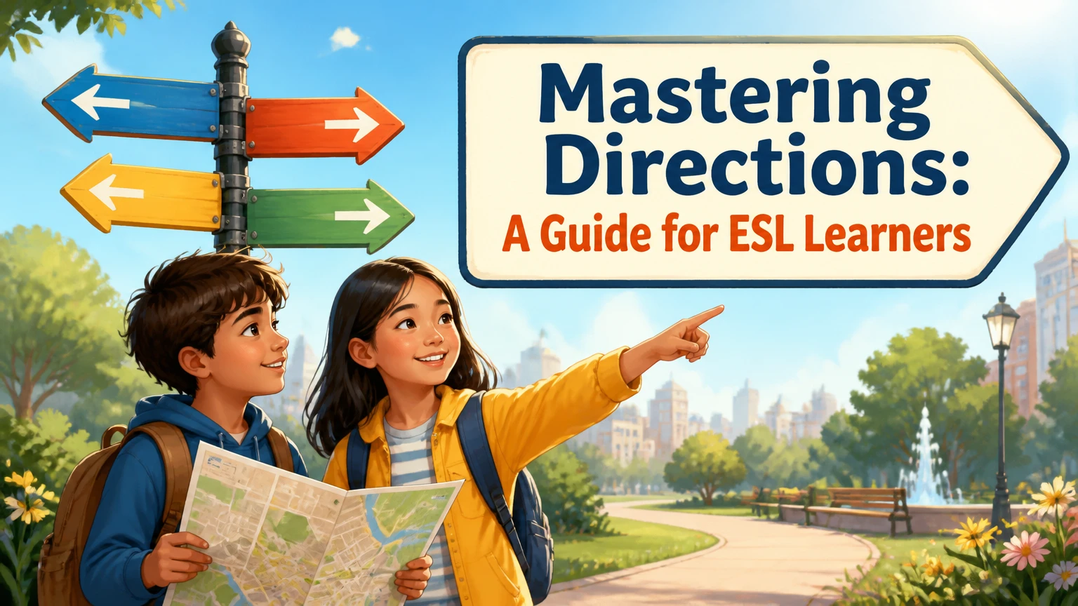 how to teach asking for directions to esl learners