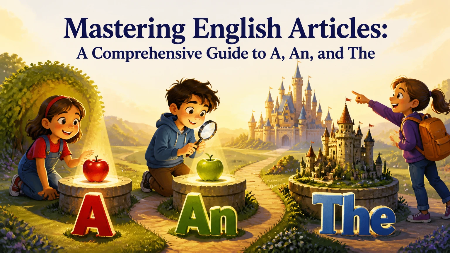 a an the articles in english