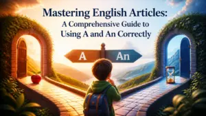 when to use a or an whats an article