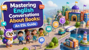 talking about books esl practice conversations