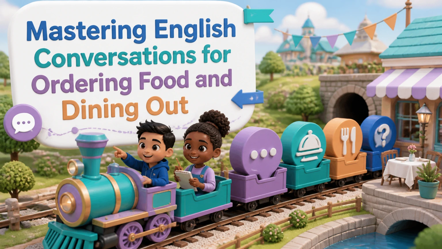ordering food english conversations