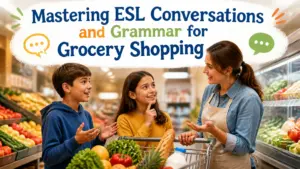 esl conversations about grocery shopping