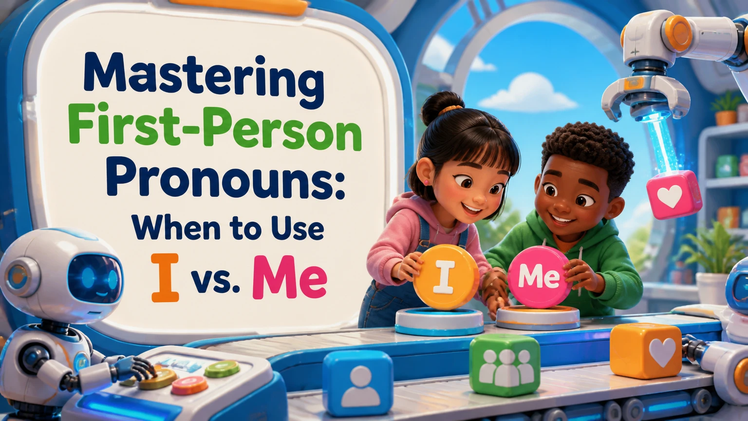 when to use i or me
