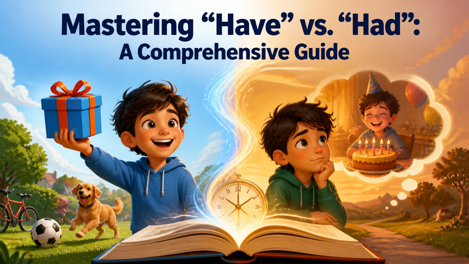 when to use have or had explained with examples