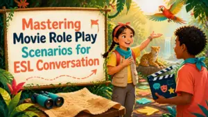 movie role play scenarios for esl movie conversation