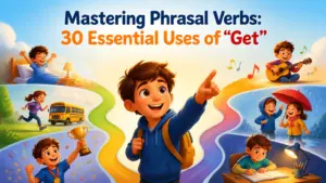 30 phrasal verbs with get