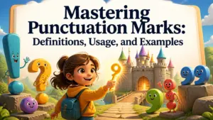 punctuation marks definition usage and examples