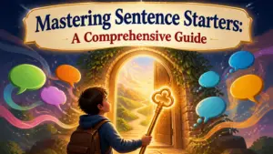 sentence starters definition usage and examples