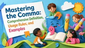 comma definition usage and examples