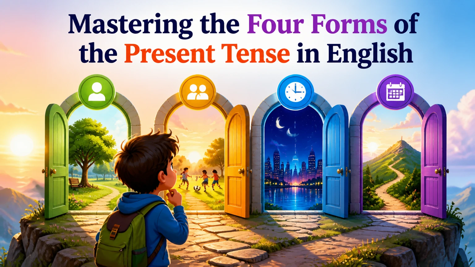 what is the present tense forms of the present tense