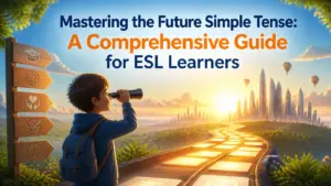 how to teach the future simple tense to esl students