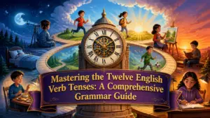 verb tenses english grammar guide