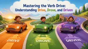 whats the past tense of drive drive drove or driven