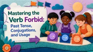 what is the past tense of forbid forbid forbade forbidden