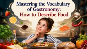 words to describe food