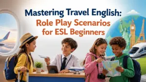 travel role play scenarios for esl beginners