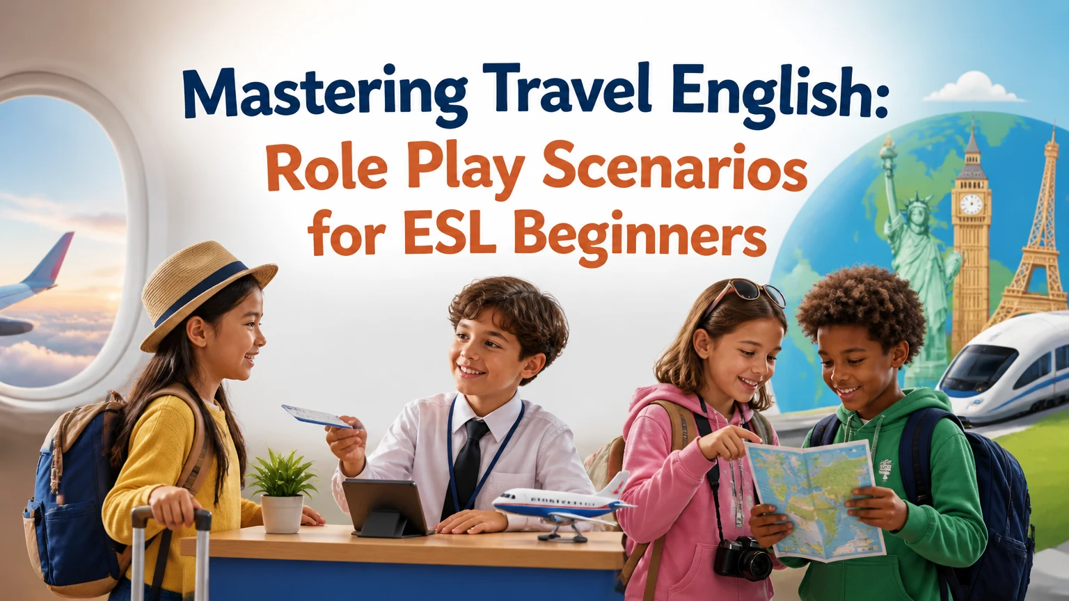 travel role play scenarios for esl beginners