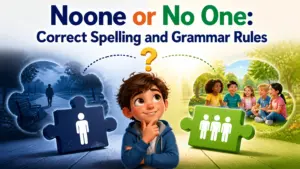noone or no one 2
