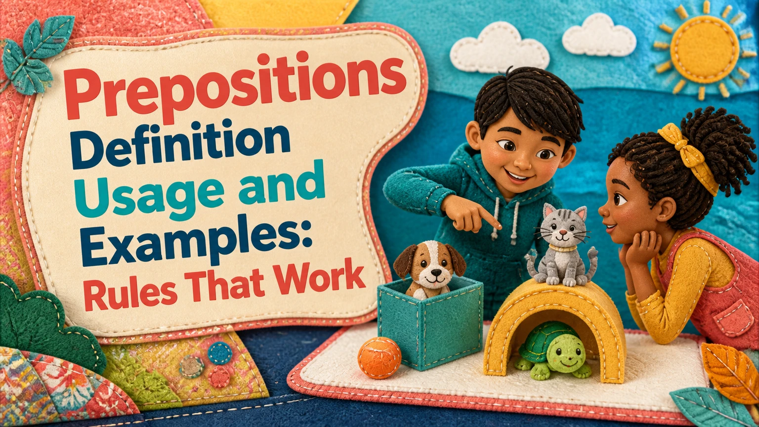 prepositions definition usage and examples 2