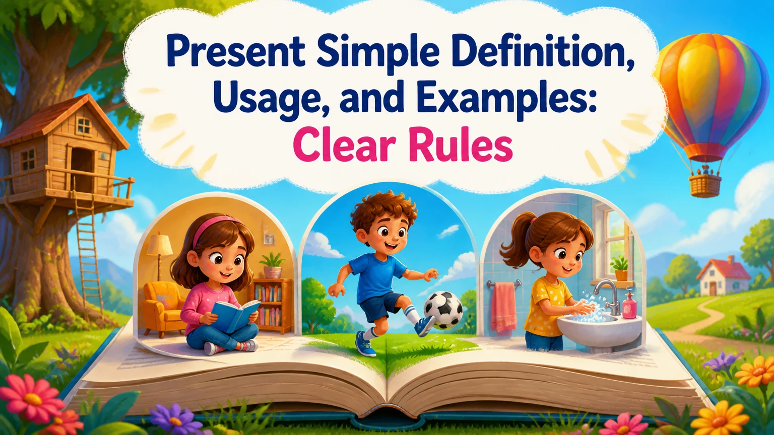 present simple definition usage and examples