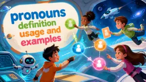 pronouns definition usage and examples