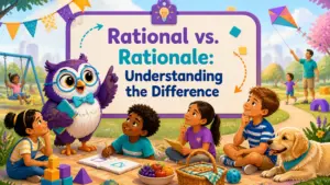 is it rational or rationale whats the difference