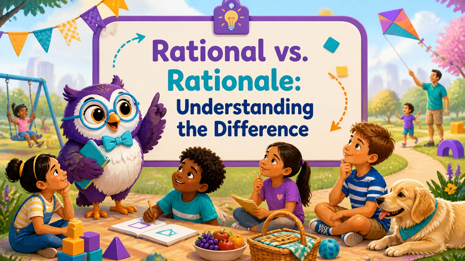 is it rational or rationale whats the difference