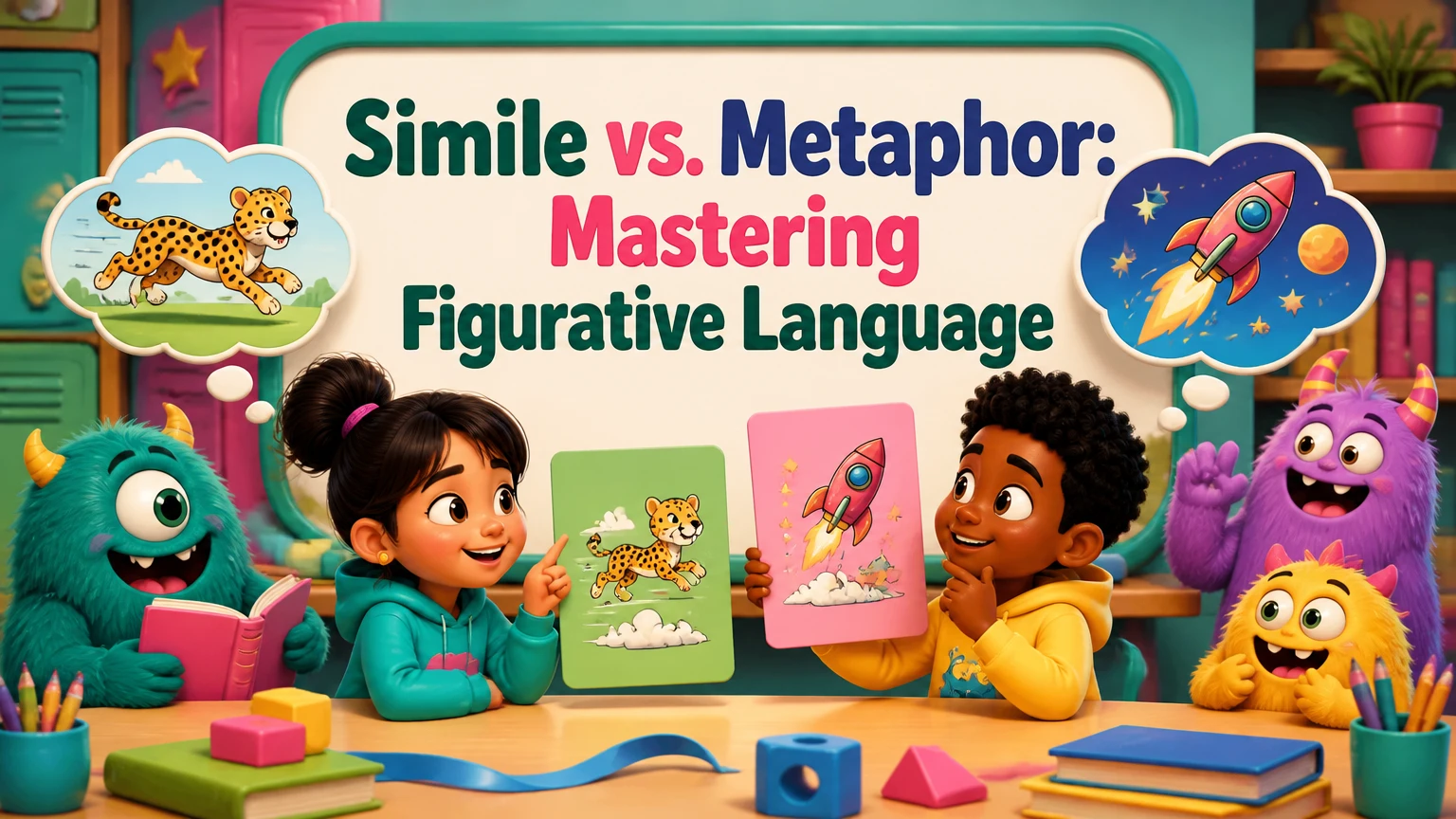simile vs metaphor